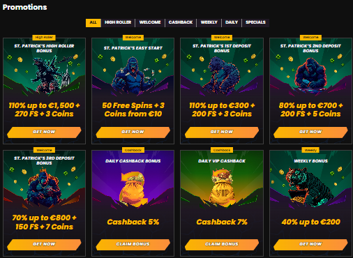Wild Tokyo Casino promotions